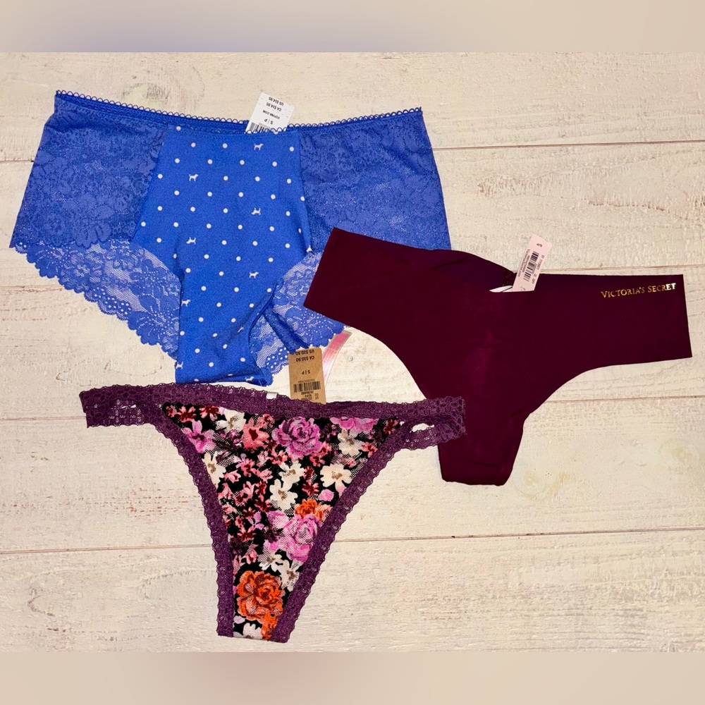 Victorias Secret Thong and Cheeky Bundle